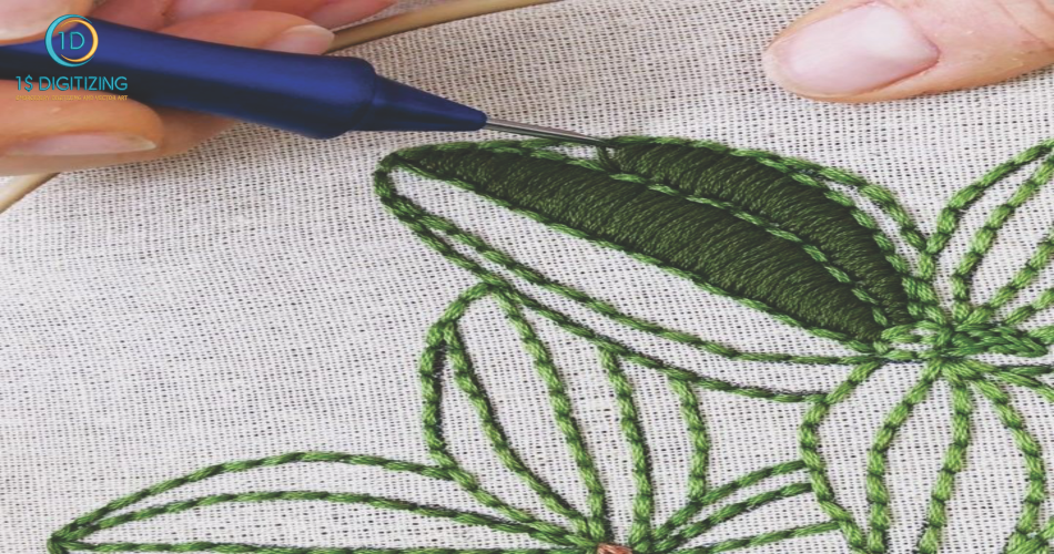 Punch needle embroidery